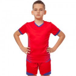 Футбольна форма підліткова PlayGame Lingo розмір 32, зріст 145-155 см, червоний, код: LD-5018T_32R