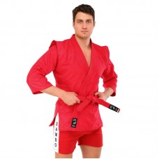Кімоно для самбо Hard Touch, розмір 2 (зріст 150 см), червоний, код: CO-4676_2R Кімоно для самбо Hard Touch, розмір 2 (зріст 150 см), червоний, код: CO-4676_2R