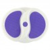 Диск здоров"я масажний з магнітами FitGo 350х270 мм, білий-фіолетовий, код: FI-0913_V