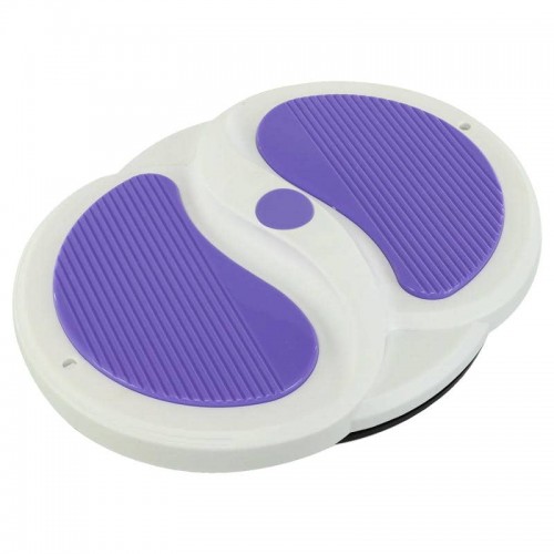 Диск здоров"я масажний з магнітами FitGo 350х270 мм, білий-фіолетовий, код: FI-0913_V