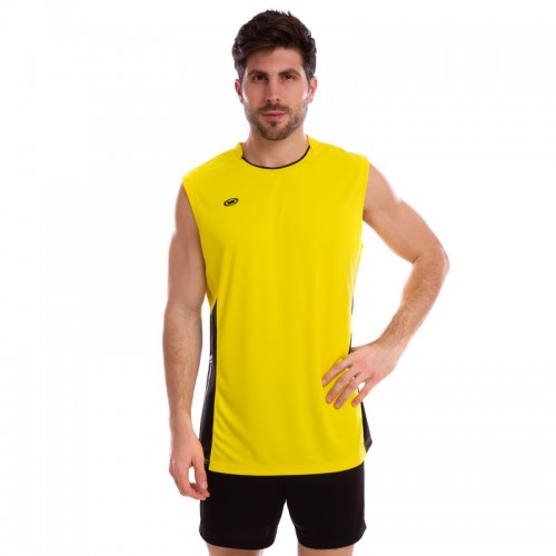 Форма волейбольна чоловіча PlayGame 3XL, ріст 175-180, 70-75кг, жовтий, код: 6503M_3XLY
