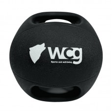 Медбол (медичний м"яч) WCG 4 кг (23 см), чорний, код: W-4001-4kg-IF
