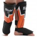Захист гомілки та стопи для єдиноборств Fairtex, розмір M, чорний-помаранчевий, код: BO-9486_MBKOR Захист гомілки та стопи для єдиноборств Fairtex, розмір M, чорний-помаранчевий, код: BO-9486_MBKOR