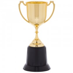 Кубок спортивний з ручками PlayGame Pluck 22 см, золотий, код: C-851_G