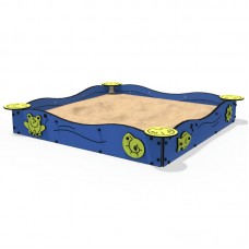 Пісочниця InterAtletika Озеро 2232х2232х340 мм, код: LK309-SM