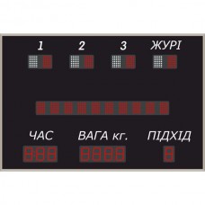 Табло для важкої атлетики LedPlay (1520х1020), код: WL1002 Табло для важкої атлетики LedPlay (1520х1020), код: WL1002