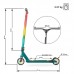 Самокат трюковий Hipe S20 colorfull, код: 2401414-ST
