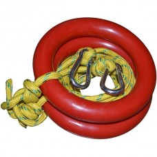 Кільця гімнастичні InterAtletika з карабіном, код: ST-020.2K Кільця гімнастичні InterAtletika з карабіном, код: ST-020.2K