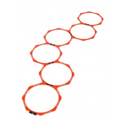 Кільця для розвитку координації Select Octagon Coordination rings one size, червоний, код: 5703543291489