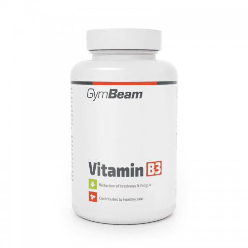 Вітамін B3 (ніацин) GymBeam 90 капсул, код: 8586022214363