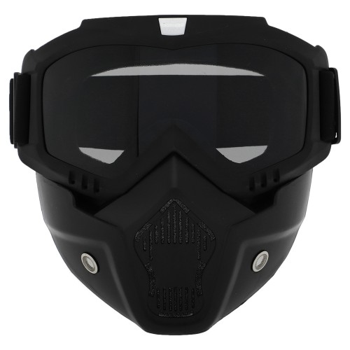 Захисна маска-трансформер Tactical колір чорний, сірі лінзи, код: M-8583-S52