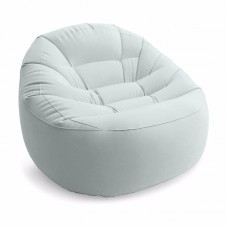 Надувне крісло Intex Beanless Bag 1120x1040x740 мм, білий, код: 68590-01-IB
