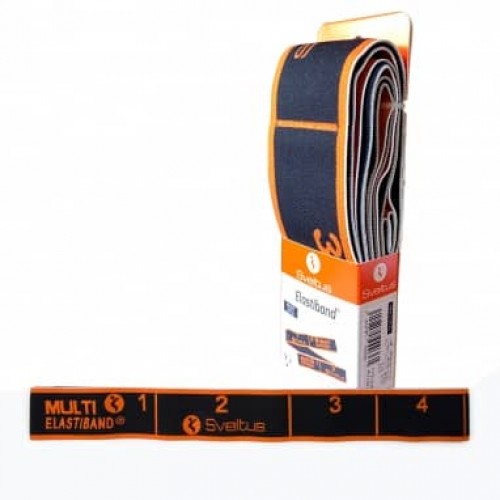 Еспандер для фітнесу Sveltus Multi Elastiband 30кг, чорний, код: SLTS-0036-TS Еспандер для фітнесу Sveltus Multi Elastiband 30кг, чорний, код: SLTS-0036-TS