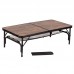 Стіл Bo-Camp Greene 120x60 cm Black/Wood look, код: DAS301531-DA