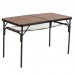 Стіл Bo-Camp Greene 120x60 cm Black/Wood look, код: DAS301531-DA