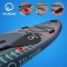 Надувна SUP дошка Tsunami Wave з веслом, 3500х810х150 мм, сірий, код: P-5907739314222