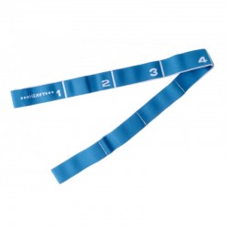 Еспандер з петлями LiveUp Resistance Band 900х40 мм, блакитний, код: 6951376108682