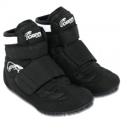 Борцівки замшеві дитячий Cobra розмір 32 (19,5см), чорний, код: 3053B_32BK Борцівки замшеві дитячий Cobra розмір 32 (19,5см), чорний, код: 3053B_32BK