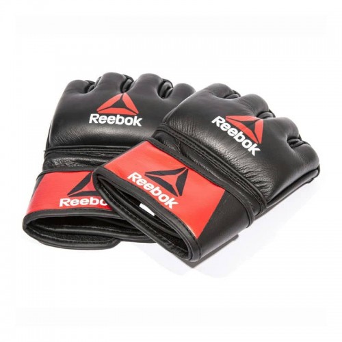 Рукавички MMA Reebok M шкіряні, код: RSCB-10320RDBK Рукавички MMA Reebok M шкіряні, код: RSCB-10320RDBK