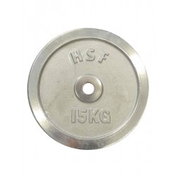 Диск хромований 15 кг HouseFit DB C102-15, код: K00000023014 Диск хромований 15 кг HouseFit DB C102-15, код: K00000023014