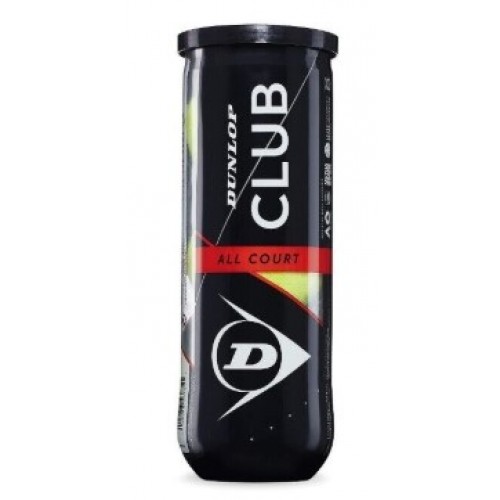 М"ячі для тенісу Dunlop Club AC 3B, код: 045566167811