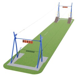 Тарзанка Miros 22640х3570х4000 мм, код: LK104