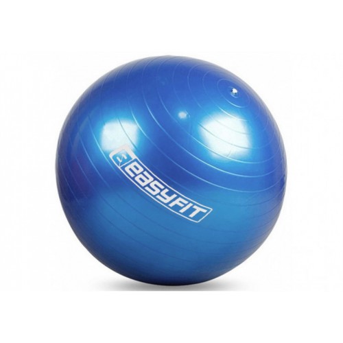 М”яч для фітнесу EasyFit 85 см, синій, код: EF-3009-BL-EF