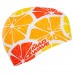 Шапочка для плавання силіконова для дорослих MadWave Citrus жовтий, код: M055316
