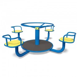 Карусель InterAtletika Волошка 1623х1623х826 мм, код: T216.1-SM Карусель InterAtletika Волошка 1623х1623х826 мм, код: T216.1-SM