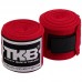 Бинти боксерські бавовн з еластаном Top King Hand Wraps 4м, червоний, код: TKHWR-01_R