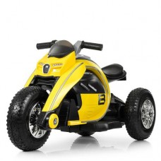 Дитячий електромобіль Bambi Мотоцикл, жовтий, код: M 4134A-6-MP