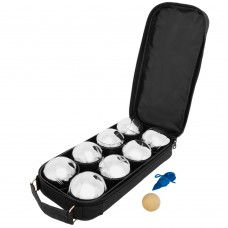 Петанк (бочче) PlayGame 8 сталевих кульок (ø7,3см) у PVC чохлі, срібний, код: IG-5340-S52