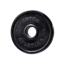Диск прогумований InterAtletika 5 кг, код: LCA024-M Диск прогумований InterAtletika 5 кг, код: LCA024-M