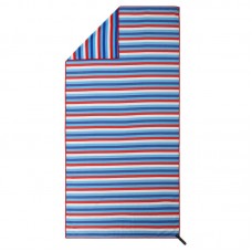 Рушник для пляжу Beach Towel Raindow 1600x800 мм, блакитний-червоний, код: T-RST_NR