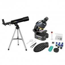 Мікроскоп National Geographic Junior 40x-640x + Телескоп 50/360 (з кейсом), код: 926260-SVA