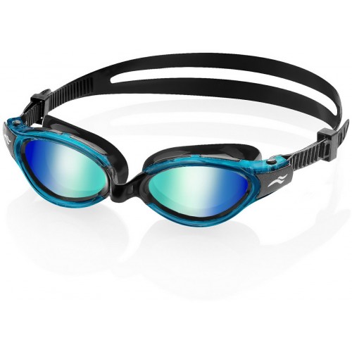Окуляри для плавання Aqua Speed Triton 2.0 Mirror 60412 чорний-бірюзовий, код: 5905718604128
