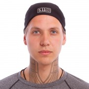 Бандана тактична Tactical 5.11 чорний, код: TY-6304_BK