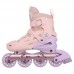 Ролики квади розсувні Fei Bao S (31-34), рожевий, код: SK-318_SP