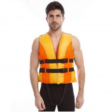 Жилет рятувальний FitGo помаранчевий-жовтий, код: 86-8_ORY Жилет рятувальний FitGo помаранчевий-жовтий, код: 86-8_ORY