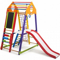 Ігровий дитячий куточок PLAYBABY BambinoWood Color Plus 3, код: SB-IG05 Ігровий дитячий куточок PLAYBABY BambinoWood Color Plus 3, код: SB-IG05