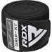Бинти на коліна RDX KR11 Gym Knee Wrap, чорний-сірий, код: WAH-KR11BG