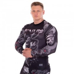 Рашгард з довгим рукавом Venum Samurai Skull XL (48-50), чорний, код: 9501_XLBK