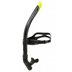 Дихальна трубка для снорклінгу Aqua Speed Comet чорний-жовтий, код: 5905718611157