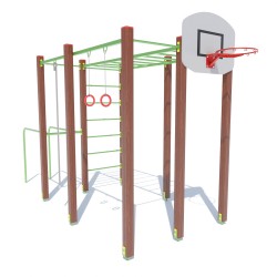 Гімнастичний комплекс Miros “Робін”, код: DIO672 Гімнастичний комплекс Miros “Робін”, код: DIO672