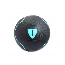 Медбол Livepro Solid Medicine Ball чорний 1 кг, код: LP8110-1