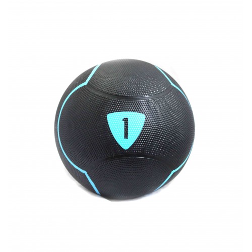 Медбол Livepro Solid Medicine Ball чорний 1 кг, код: LP8110-1