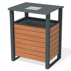 Урна InterAtletika 480х450х720 мм, код: LP201-SM Урна InterAtletika 480х450х720 мм, код: LP201-SM