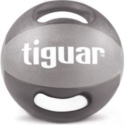 Медичний м"яч Tiguar тигуар з ручками 8 кг, сірий, код: M-4979619-IN