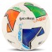 М"яч футбольний Soccermax №5 PU, білий-синій-зелений, код: FB-9495_WBLG