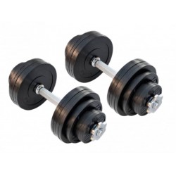 Гантелі набірні обгумовані Rn-Sport 2х15 кг, код: RN_OD2х15 Гантелі набірні обгумовані Rn-Sport 2х15 кг, код: RN_OD2х15